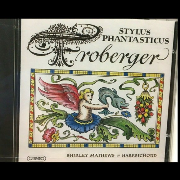 CD Shirley Mathews Froberger Stylus Phantasticus Gasparo Harpsichord New - Picture 2 of 8